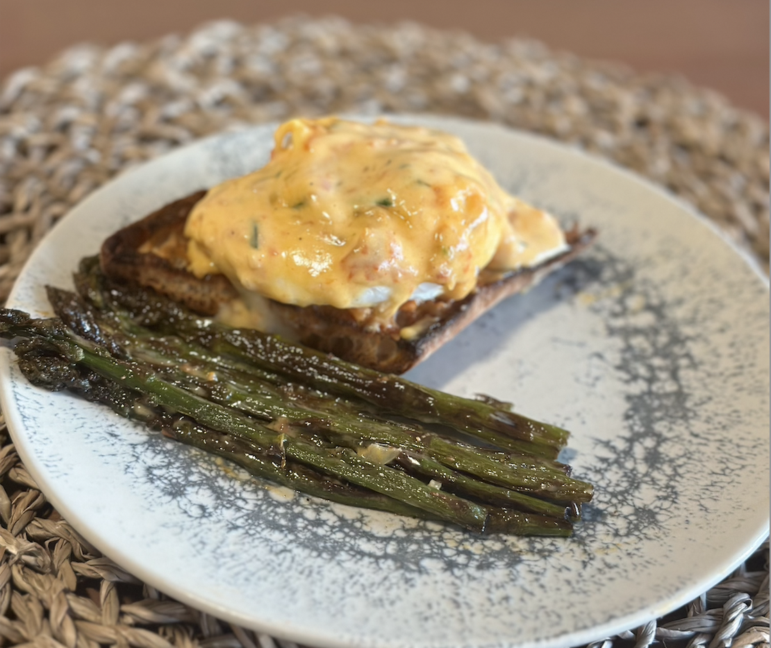 Oeuf Benedict aux asperges