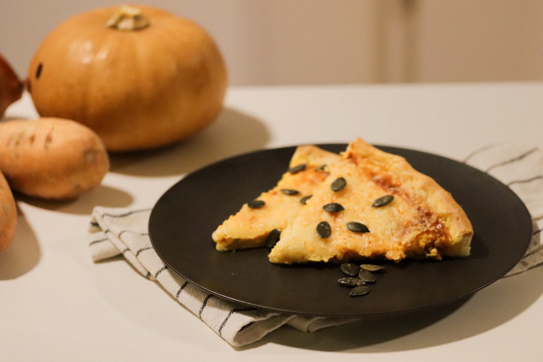 Quiche de patates douces